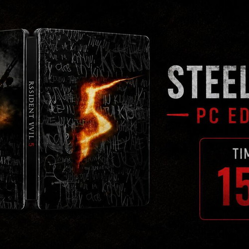 Resident Evil 5 Steelbook used, PC edition