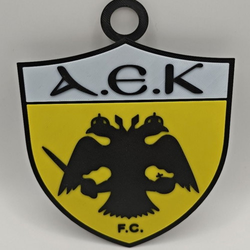 Handmade decorative emblem AEK FC new
