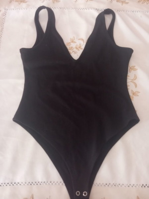 Black bodysuit, size S