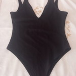Black bodysuit, size S