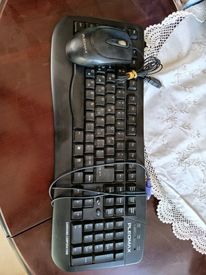 Samsung Pleomax keyboard and mouse used, excellent condition, missing one support