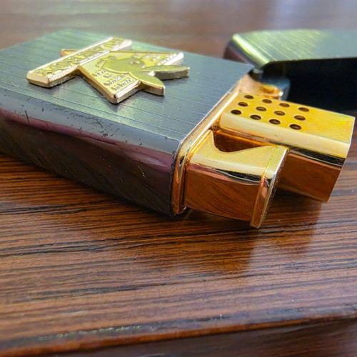 Vintage WIN No.7300 Lighter used, Playboy edition, made in Japan
