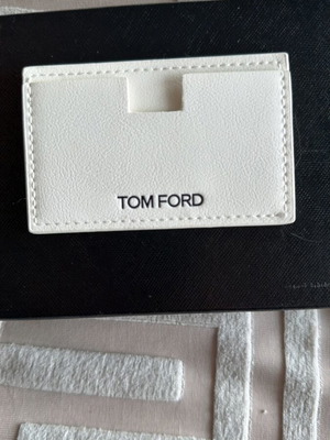 Tom Ford card holder new, white