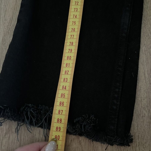 Zara crop black jeans like new