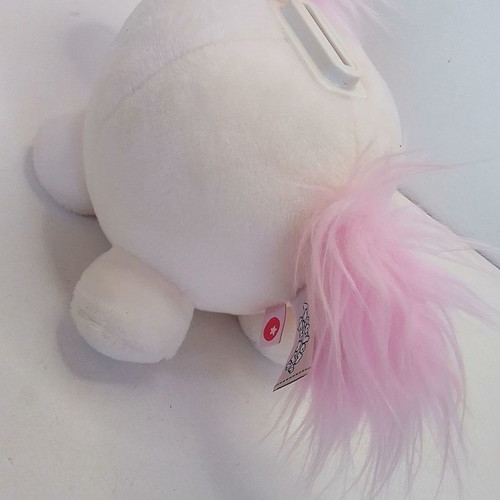 Unicorn Theodor & friends plush piggy bank used