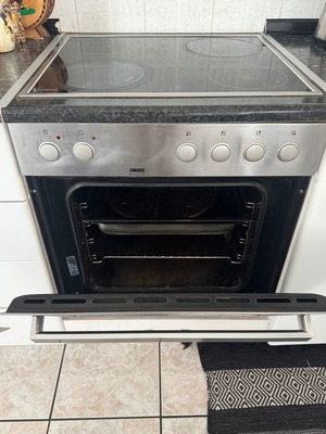 Zanussi electric oven used, inox countertop model 2004