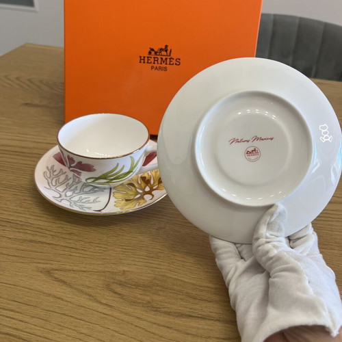 Hermes coffee set, 100% porcelain