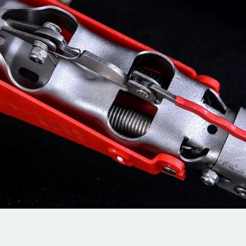 Automatic self-hooking fishing rod holder with two springs new