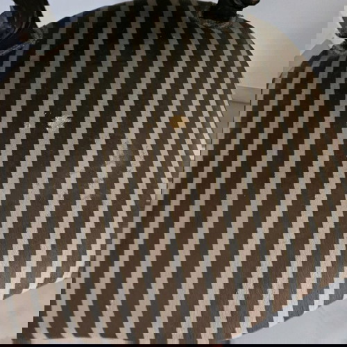 Σετ 2 vintage καρέκλες Louis style σαν καινούργιο με ριγέ ύφασμα