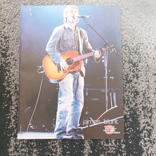 Double-sided poster Despina Vandi, James Blunt, Cars like new