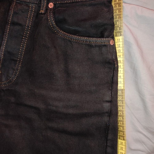 Levi's Vintage Urban Renewal High Waisted Denim Shorts refurbished, XS