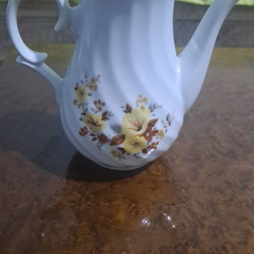 Porcelain teapot