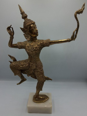 Bronze figure of Thai Rama statue like new