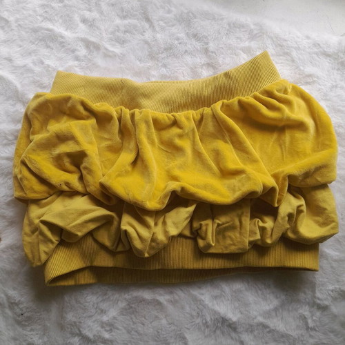 Miss Sixty balloon skirt new, yellow, size S