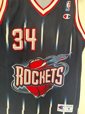 Retro Hakeem Olajuwon Champion Shirt size M like new