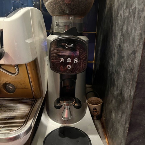 Cunill professional grinder with FAEMA machine used
