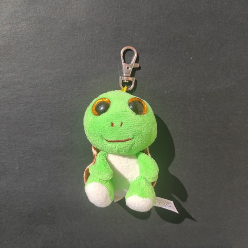 Ty Beanie Boos Turbo turtle plush keychain