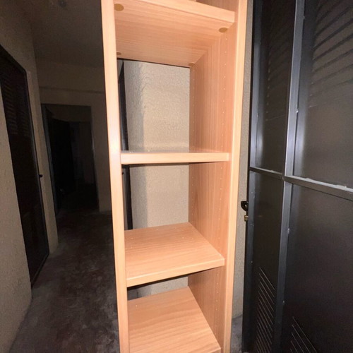 Solid wood bookcase like new
