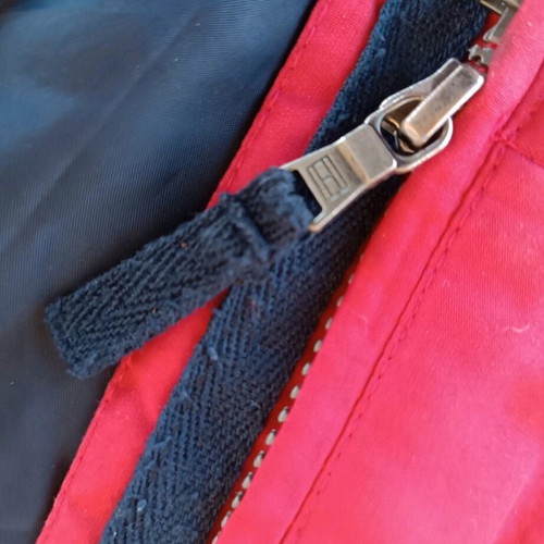 Tommy Hilfiger kids jacket used, red, age 6–7 years