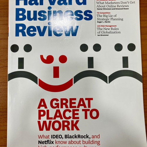 Harvard Business Review January-February 2014 magazine new