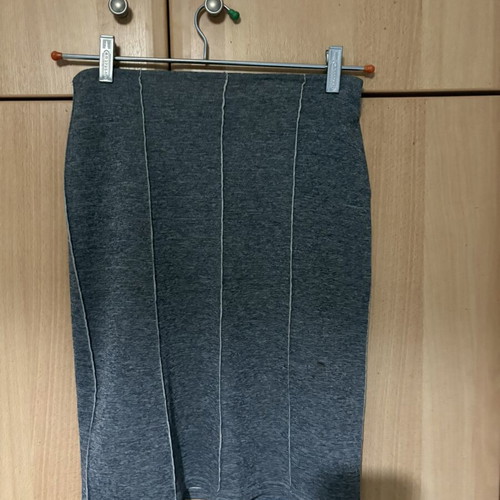 Morgan skirt small size grey polyamide like new, summer fabric