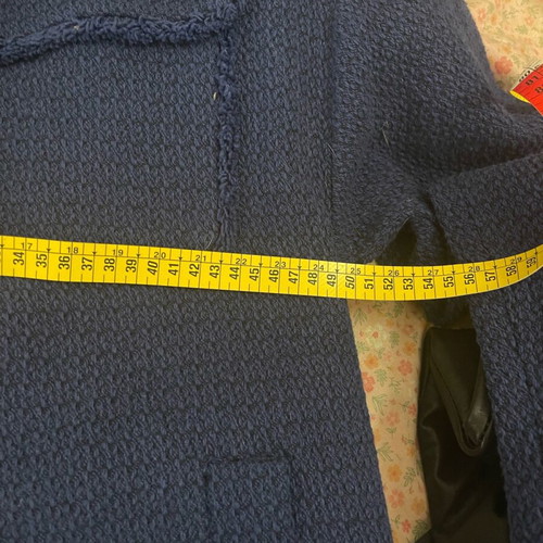 Zara blue oversized jacket coat new, size M