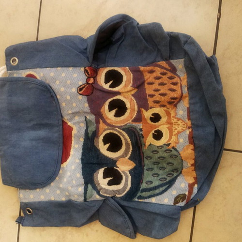 Backpack blue new