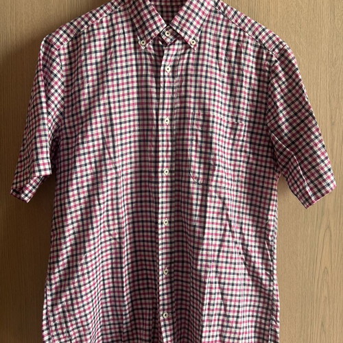 Oxford Company Sport Short-Sleeve Button-Down Shirt Size M Like New