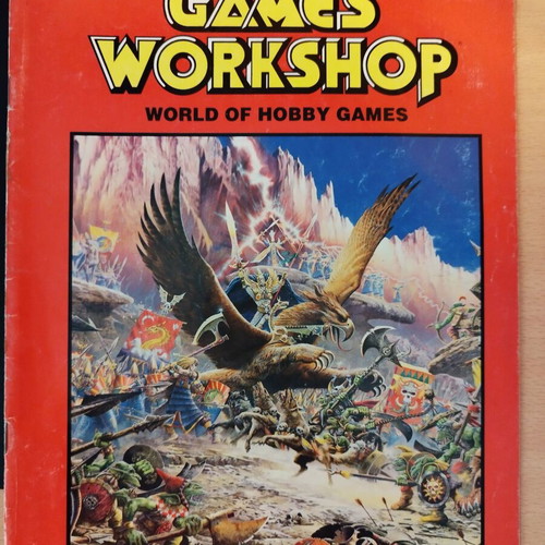 Warhammer The Games Workshop World of Hobby Games book used, English