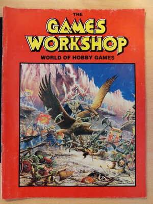 Warhammer The Games Workshop World of Hobby Games βιβλίο μεταχειρισμένο, αγγλικά
