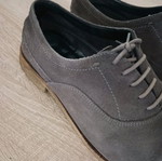 Zara Man gray suede men's shoes size 43 used