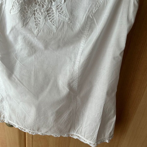 Betty Barclay linen blouse white like new, size 42