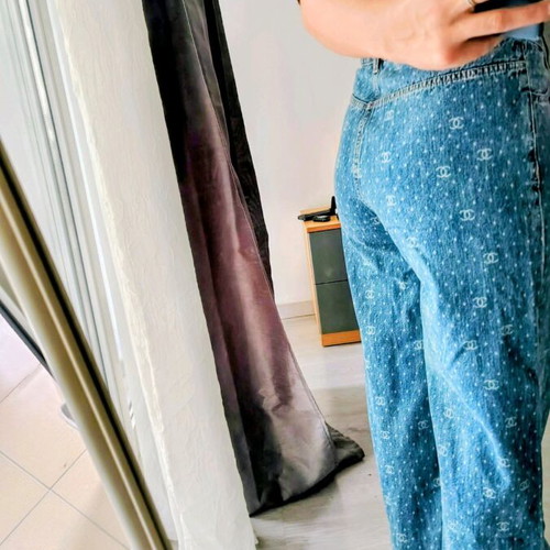 Chanel jeans new vintage blue, authentic