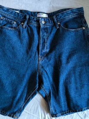 Jack&Jones denim shorts new, size L, blue