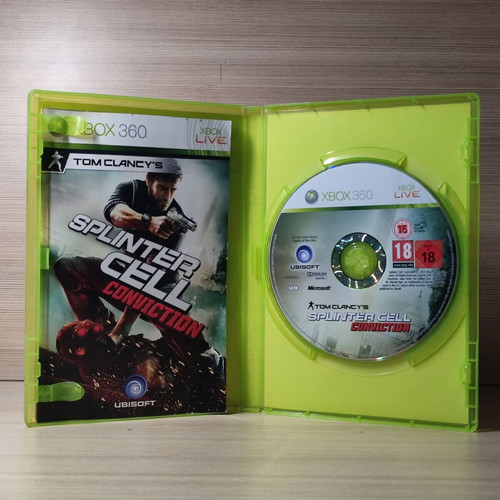 Splinter Cell Conviction Xbox 360 used, complete English version
