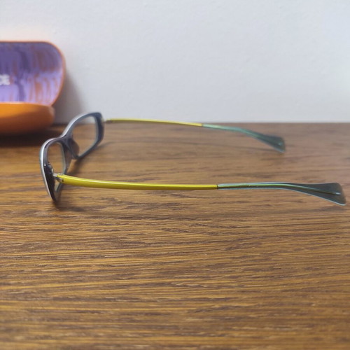 Face a Face women's eyeglasses, blue acetate with metal temples