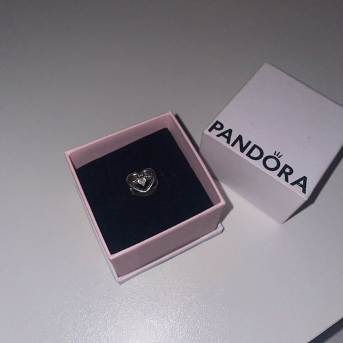 Pandora charm like new, silver with box and pouch