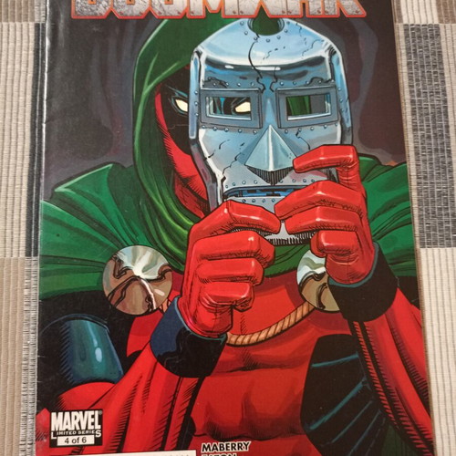 Marvel Doomwar comic series used, complete set