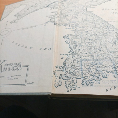 RARE BOOK WAR IN KOREA OF 1951