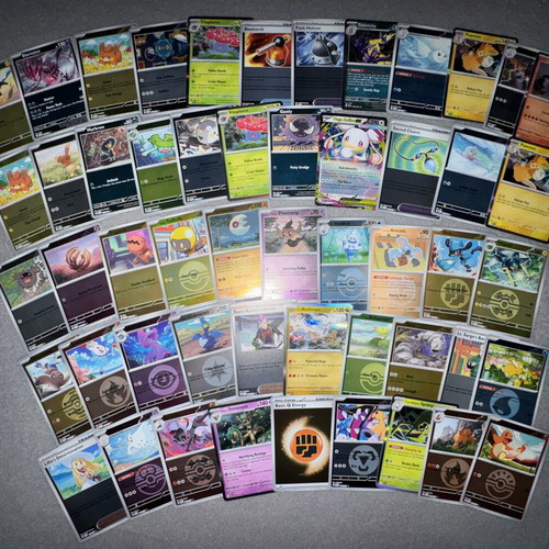 Pokemon foil cards new, set of 52