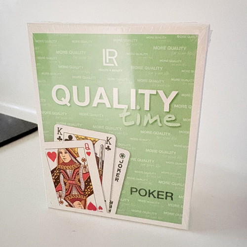 Playing cards new, unused