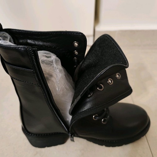 Women's black ankle boots new, size 36