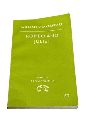 Romeo and Juliet book used, English