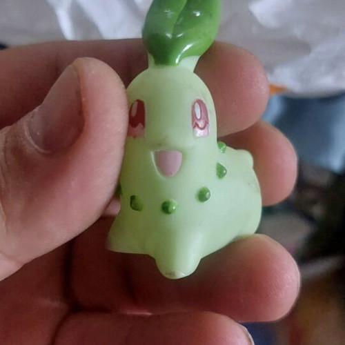 Chikorita Pokemon Nintendo Japan figure in excellent condition
