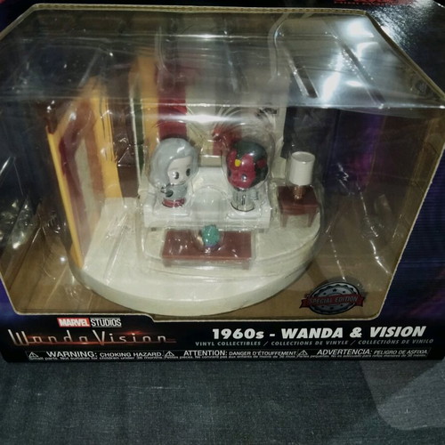 WandaVision Marvel 1960s Wanda & Vision Funko Pop new
