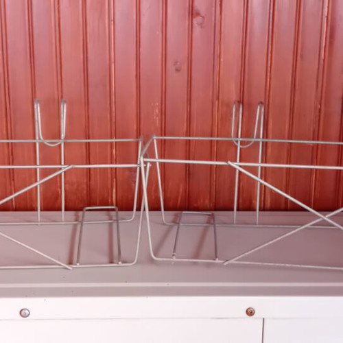 Metal Hanging Plant Pot Holder for Balcony 52×20×13 cm