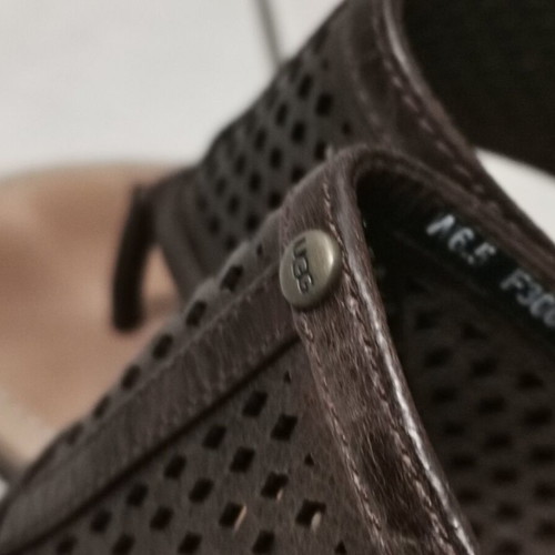 Ugg platform sandals used size 36 dark brown