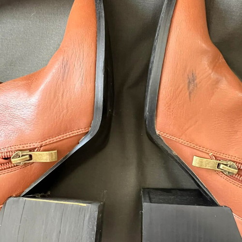 Funky Buddha brown ankle boots like new size 41 with buckles