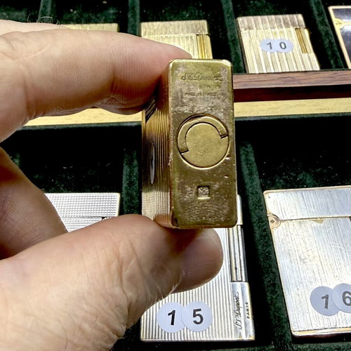 DuPont N4 gold lighter used, vintage