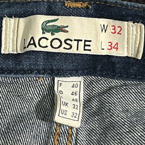 Lacoste jeans men’s like new, size M, blue
